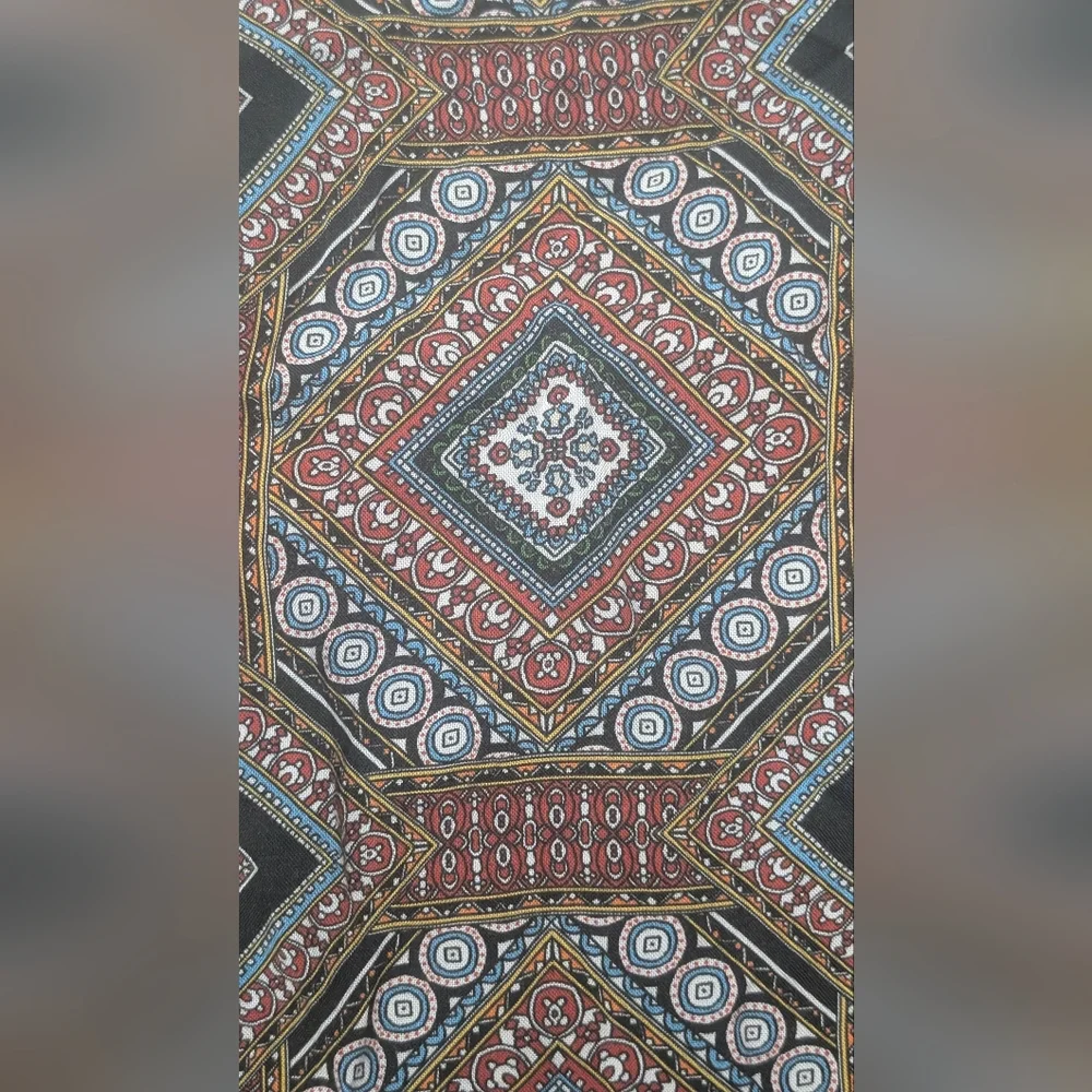 River Island Geometric Patterned Shirt, Small - Picture 4 of 7